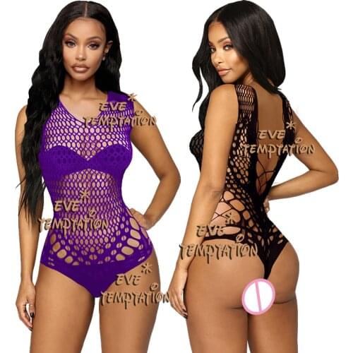 Women Sexy Lingerie Tights Plus Size Hot Erotic Underwear Babydoll Fishnet Sleepwear Sex intimates Teddies W038