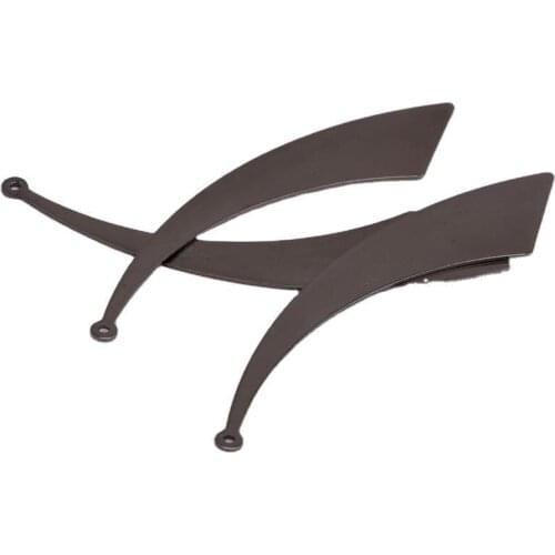 0.6*61mm geometric single hanging 5-color scimitar-shaped pendant earrings pendant fashion charm jewelry accessories