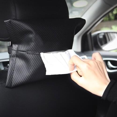 1pc Universal Car Interior Accessories Car Tissue Box Towel Sets Car Sun Visor Tissue Box Storage Decoration Holder Car Styling
