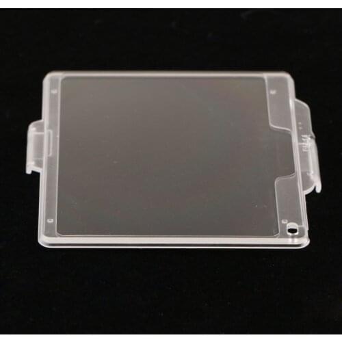 1 Pack BM-14 Plastic LCD Monitor Protective Cover Hard Case Screen Protector Anti-cracks & Dust Proof Cap for Nikon D600 Camera
