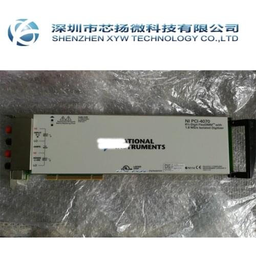 100% original 98% new ,NI PCI-4070 6 and a half multimeter card 100% quality. Rest assured purchase