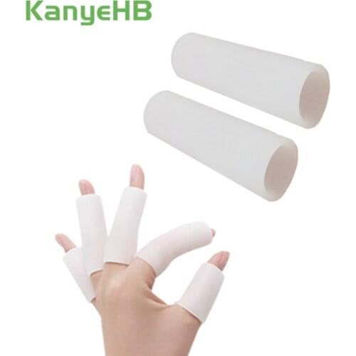 2pcs Gel Tube Finger & Toe Protectors Removal Calluses Plantar Warts Thorn Pain Relief Feet Care Little Toe Corn Blisters Callus