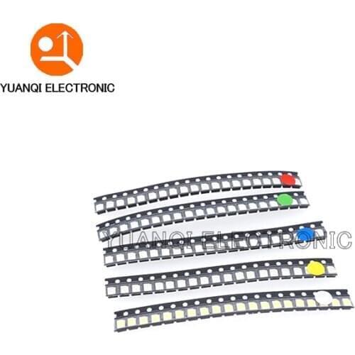 2000pcs 1210 SMD LED White Red Blue Yellow Green Orange Warm White Pink Purple RGB Light Emitting Diode