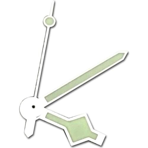 Skx Watch Accessories Watch Hands Harpoon pointer Green Super Luminous Suitable For SKX6105 NH35A/36 Movement Tuna diving watch