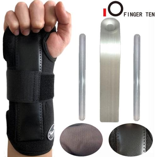 Breathable Adjustable Wrist Support Brace Exercise Gym Carpal Tunnel Straps Durable Finger Splint Arm Protection Drop Shipping