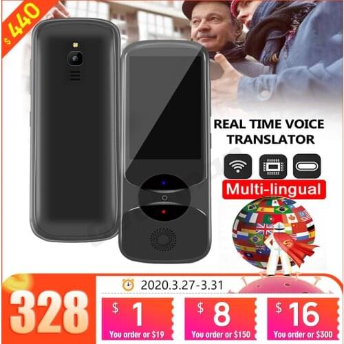 IFLYTEK 3.0 Easytrans Languages Instant Translator Voice Xiaoyi AI Instant Voice Traductor w 13Mp Camera support 200 Languages