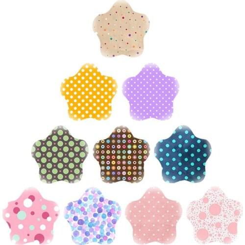 JWEIJIAO Dot Ripple Map Cabochon Star Flat Back Art Photo Glass DIY Base Jewelry Discovery Making Accessories