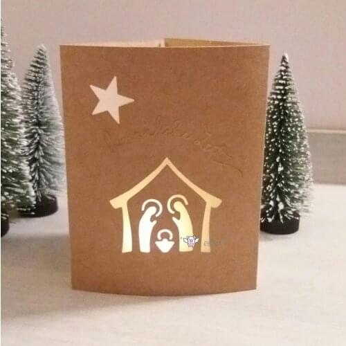 Mmao Crafts Metal Steel Cutting Dies New Prayer hut decoration Stencil For DIY Scrapbooking Paper/photo Cards Embossing Dies