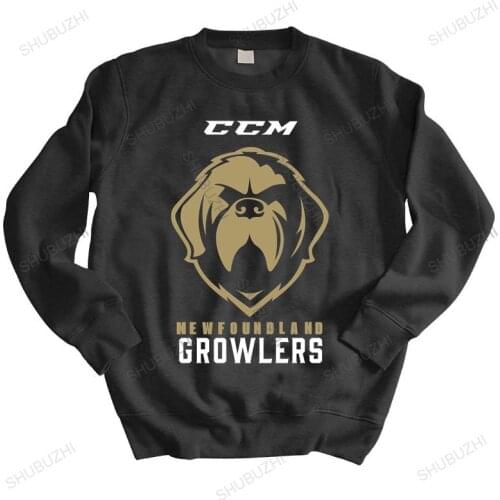 Homme cotton hoodie fashion Newfoundland Growlers Ice Hockey shubuzhi Mens hoodies new arrived men brand streetwear long slleve