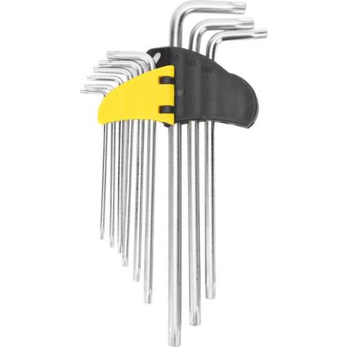 9Pcs Star Shape Hex Socket Wrench Set Extended Length Hex Key Set Repair Accessory