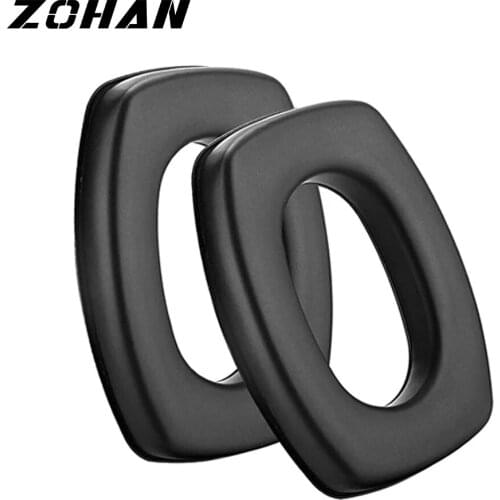 ZOHAN Earmuffs Ear Pads Headphone ear Cushion Cover Pad Sponge for Howard Light Impact Electronic Shooting Earmuff