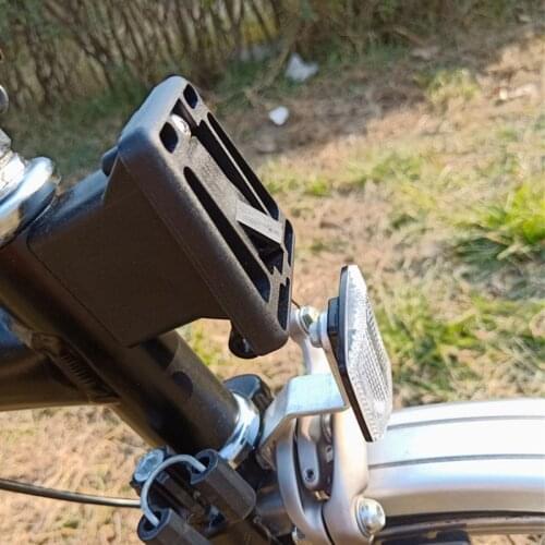 Aceoffix Brompton Bike Front Plastic Carrier Block Super Light Folding Bicycle for Basket Bag