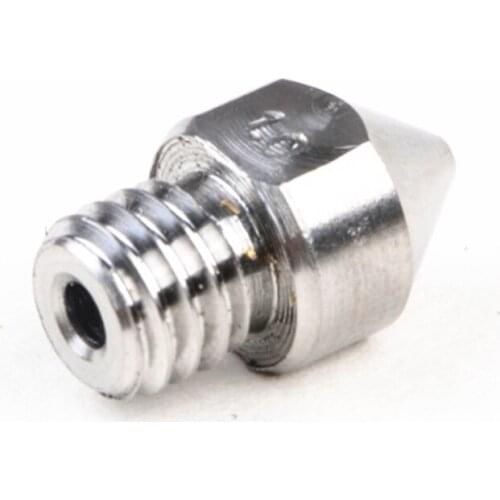 Funssor Replicator MK7/MK8 Titanium nozzle 1.75mm 0.3/ 0.4/0.6/0.8/1.0/1.2/1.5mm TC hardened nozzle high temperature nozzle