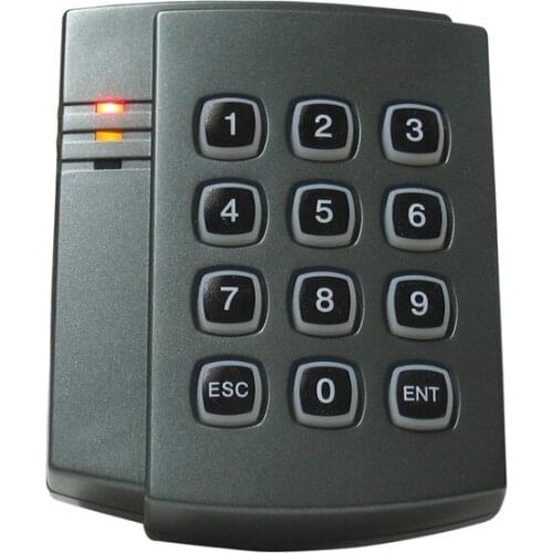 Proximity PIN Keyboard em card reader wiegand26/34 output, used for Access Controls reader ,sn:08F min:1pcs