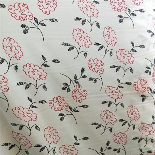 On Sale Chiffon Flower Printed Stretchy Fabric Summer Dress Chiffon fabric