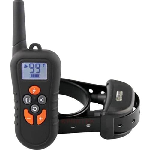 M919C Waterproof Remote Control Anti-barking Device Dog Trainer Rechargeable Static Shock Vibration Dog Training Collar