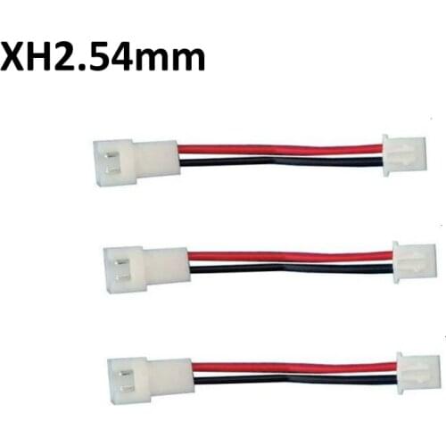 XH 2.54mm 2p3p4p5p6p Male and Female Extension Cable Electronic Core Cable 100pcs