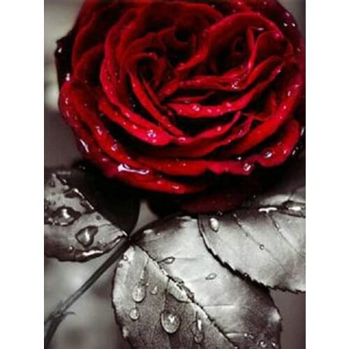 YIKEE diamond painting flower,cross stitch diamond,diamond mosaic paintings Y073