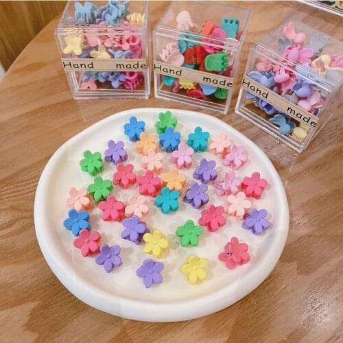 36 Packs Assorted Color Flower Star Butterfly Hair Clips Girls Beautiful Mini Hair Clips Hair Accessories For Girls And Women