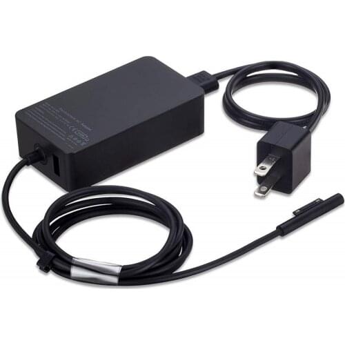 15V 2.58A 44W 1796 1800 AC Power Supply Adapter Charger US/EU Plug For Microsoft Surface Pro 3 Pro 4 Pro 5 2017 Book