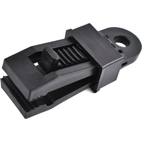 1/10pcs Outdoor Camping Large Canopy Rope Clamps Windproof Awning Tent Alligator Barb Clip Plastics Tent Windproof Alligator HOT