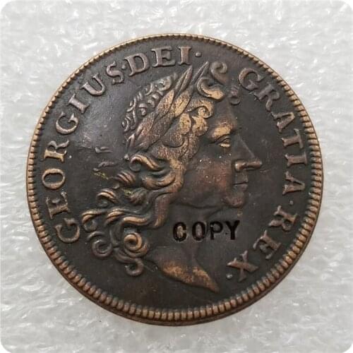 1724 Ireland Copper COIN COPY commemorative coins-replica coins medal coins collectibles