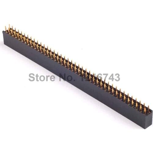 20PCS Pitch 2.54mm 2x40 Pin Female Double Row Pin Header Strip