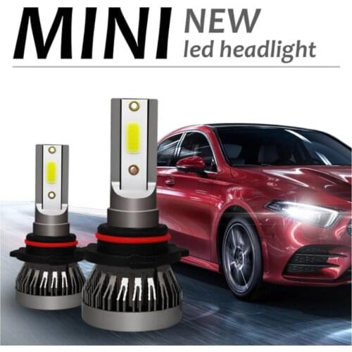 2x H4 Car LED Headlights H1 H3 H7 HeadLamps H8 H9 H11 Bulbs 9012 Canbus 9005 9006 HB3 HB4 Led Lights 6000K Fog Lamp Accessories
