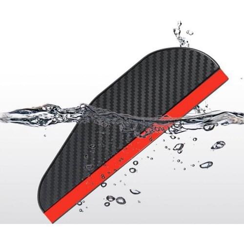 Car Rearview Mirror Rain Shield Rain Eyebrow For Blocking Anti Rain Visor Snow Guard Rain Shield18.2*5.8cm