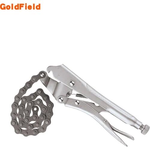 Freeshipping top quality chain locking pliers vigorously clamp handle counter-dozen sets of tool holders plier toolking
