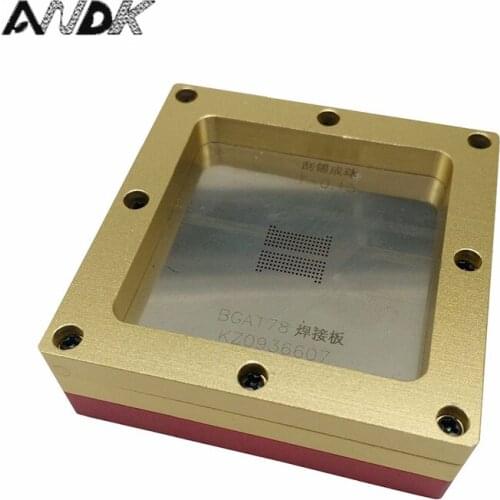 BGA178 Pogo Pin Alloy Reballing Tool Reballing Jig Rework Station For IC Refurbished Solder Ball Mounting Reballing Machine
