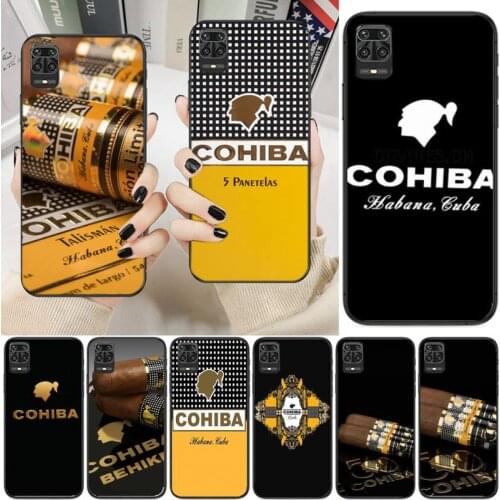 Phone Cases For Redmi 7 8 9 A K20 30 Pro Note 8 9 Pro 9s Soft Cover Cohibas HabanoEs Cigar