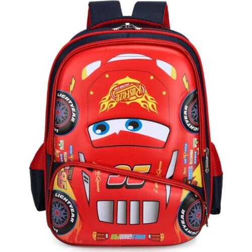 Disney 95 Cars Kids Backpack Student Knapsack Teenagers Girl Schoolbag Cartoon School Bag Children Printed Casual Rucksack