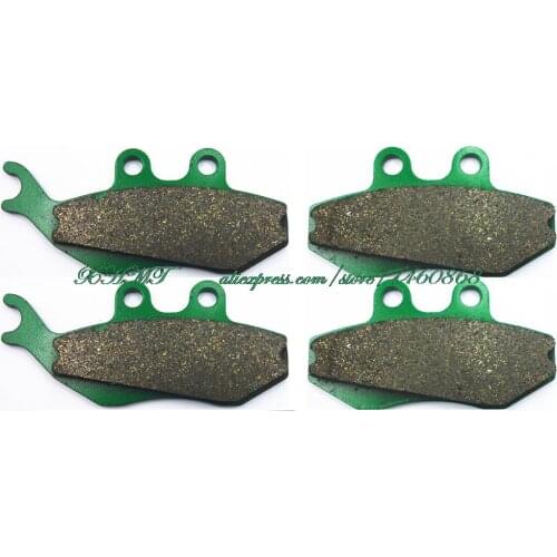 For PIAGGIO 250 BEVERLY Grimeca caliper 2002 - 2006 Disc Brake Pads Pill Front Rear 2005 2004 2003