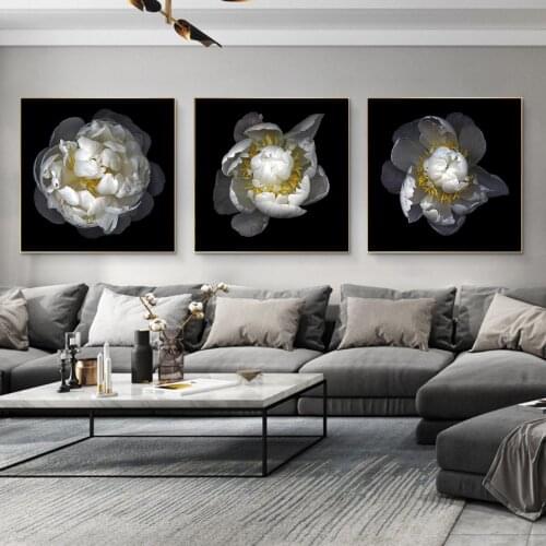 HD Flower Art Painting Bud Living Room Home Decoration Painting Hanging Painting Picture Poster Canvas Print Painting Wall Art