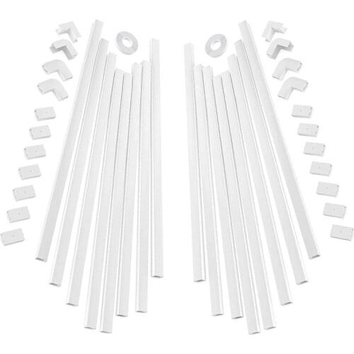 One-Cord Channel Cable Concealer,CMC-03 Cord Cover Wall Cable Management System,Cable Hider Raceway Kit For Power Cord