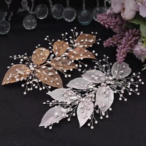 Leaf Bridal Hairband Wedding Hair Accessory