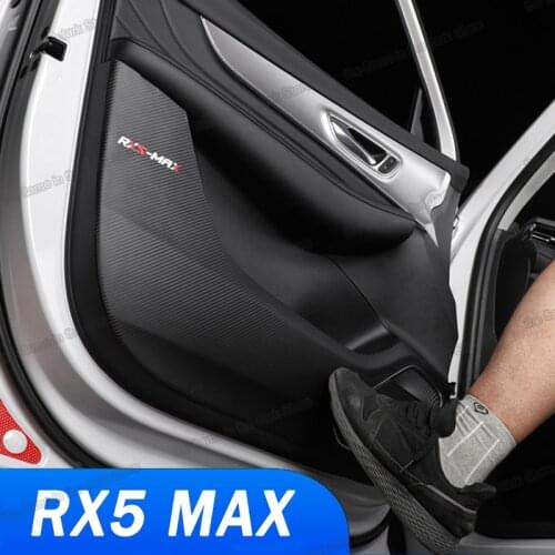 Lsrtw2017 Car Interior Door Cover Anti-kick Protector Mat for Mg Roewe Rx5 Max 2019 2020 2021 Accessories Auto Styling Lining