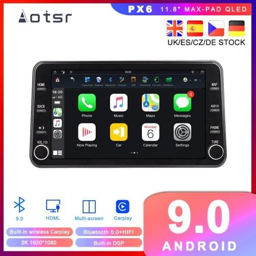 Max-PAD Android 9 PX6 For Jeep wrangler JK 2014-2017 Car DVD Player GPS Navigation Auto Radio Stereo Multimedia player HeadUnit
