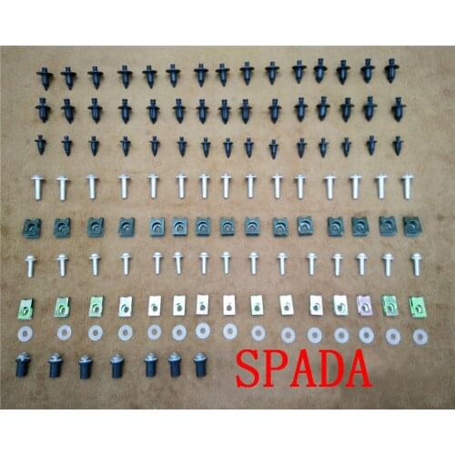 Fairing Bodywork Kit Bolts Screws For Fit HONDA SPADA 88-91