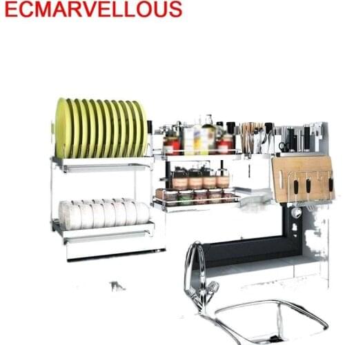 Organisateur Almacenamiento Organizer De Cocina Especias Organizador Supplies Stainless Steel Cozinha Cuisine Kitchen Rack