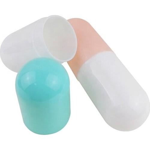 Plastic Pill Shaped Folding Umbrella Pocket Capsule Storage Box