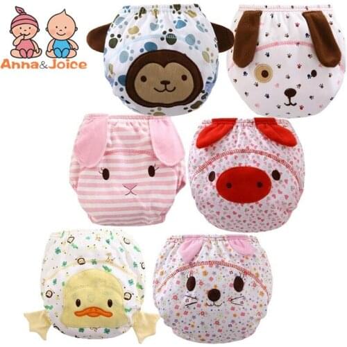 20 Pcs/Lot Free Shipping Reusable Baby Infant Cloth Diapers Soft Cotton Nappy TRX0025