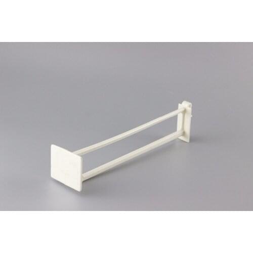 Price Label Promotion Plastic Hanging Hook Injection Fit For Special Thick 2mm Paper Backboard price hook