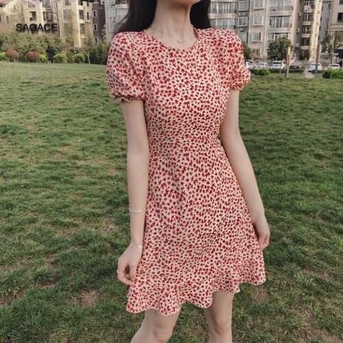 SAGACE Pink Summer Dresses