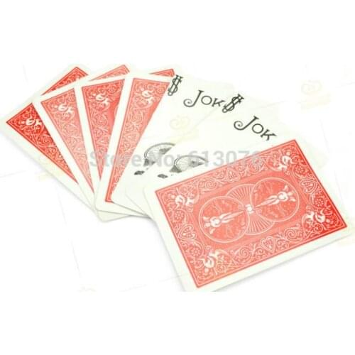 Laughing King Joking Joker Card Set Magic Tricks Close Up Gimmick Props Accessories Appearing Mentalism Funny