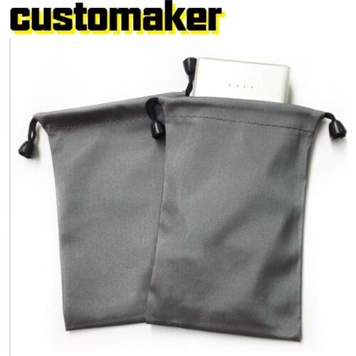 Waterproof clothe bag for Smart phone with Drawstring Travel Storage Case for power adapter Selfie Handheld Stick pole monopod