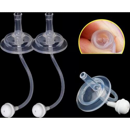 1Set Children Portable Sippy Cup Straw Accessories Safe Soft Silicone Infant Sippy Cups Straw Replacement Accessories