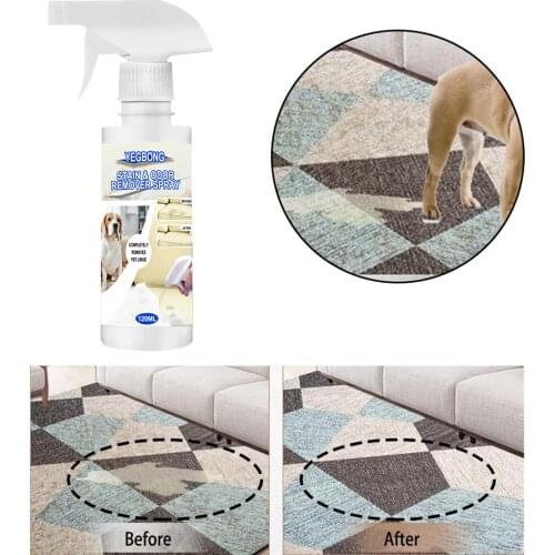 120ml Deodorant Foam Carpet Cleaner To Remove Urine Smell Stain Spray Water-free Cleaning Home Carpet Fabric Sofa Clean Tool
