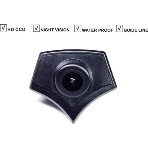 CCD HD Car Front View Camera For Mazda Vehicle Camera Night Vision Waterproof Wide Angle Logo Embedded Side View Wide Angle